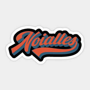 Marseille Noailles - Marseille Noailles Schriftzug - Noailles Logo Sticker